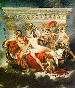 Jacques-Louis  David Mars Disarmed by Venus and the Three Graces oil painting picture wholesale